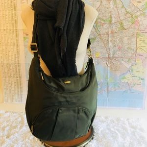 NWOT Olive Green Travelon Crossbody Bag